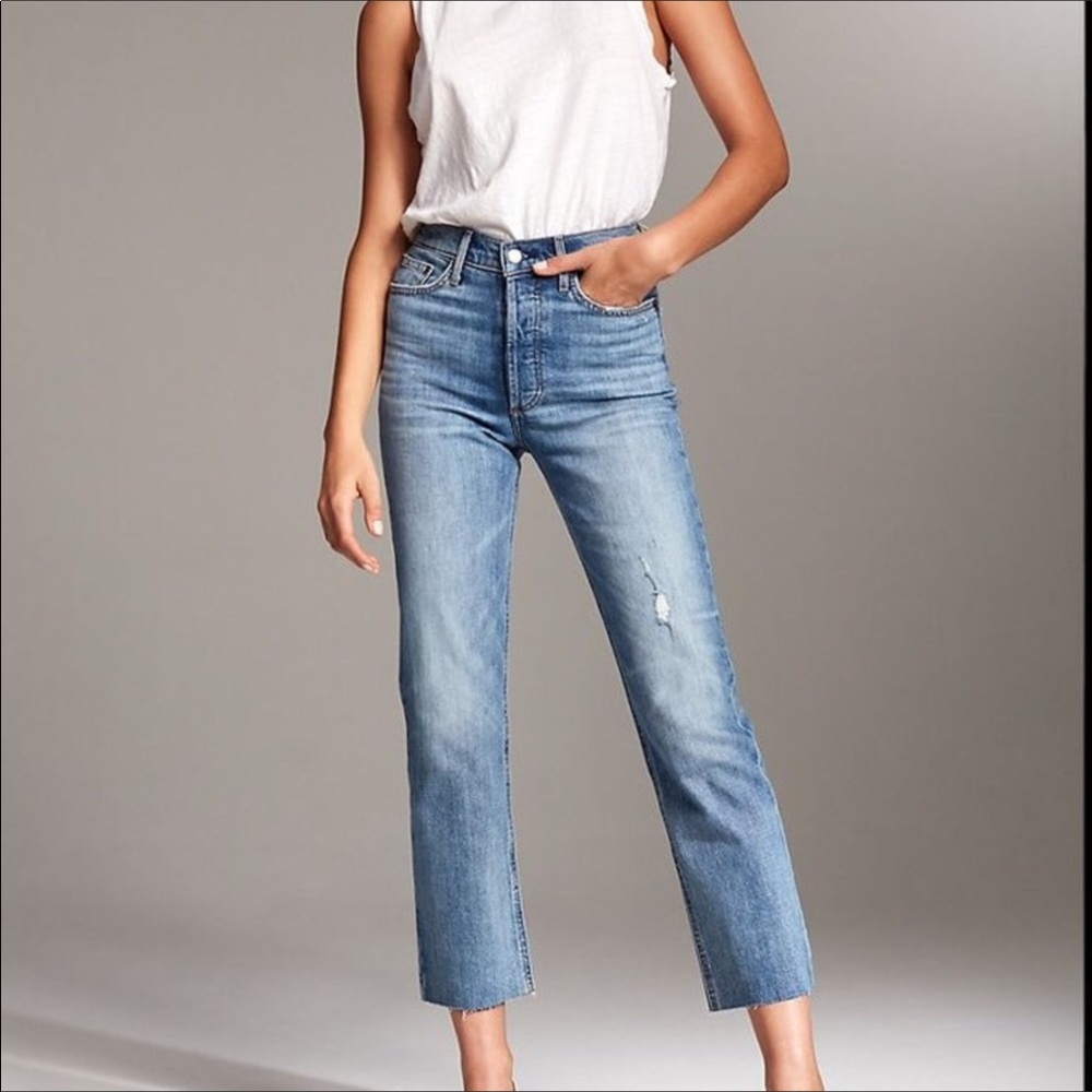 Denim forum Arlo straight leg jean size 25. Love them but just not my st…
